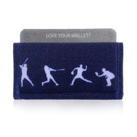 Infinity Wallet - Minimalist Wallet for Men and Women (Sports - Baseball)