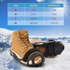 Xproutdoor Crampons Ice Cleats Snow Grips, Anti-Slip Traction Lightweight Portable