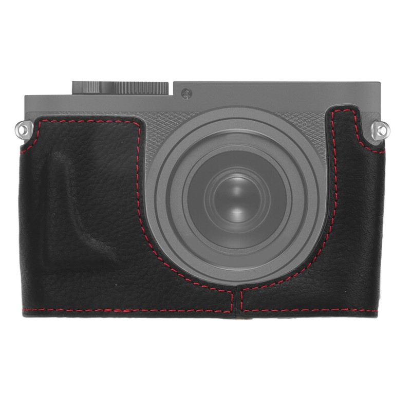 Leather Camera Half Case for Leica Q Half Body Protection