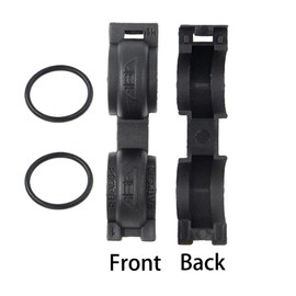 Heater Matrix Core Pipe Seals and Clips Compatible with Ford C-Max Focus Mk2 Mk3 Kuga Mk1 1454337 1342708 Heat Air Cond Internal Clip