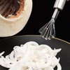 2Pcs Stainless Steel Coconut Scraper Coconut Grater, Fish Scraper Five