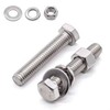 8 Sets Glvaner 5/16-18 x 4" Stainless Steel Hex Head