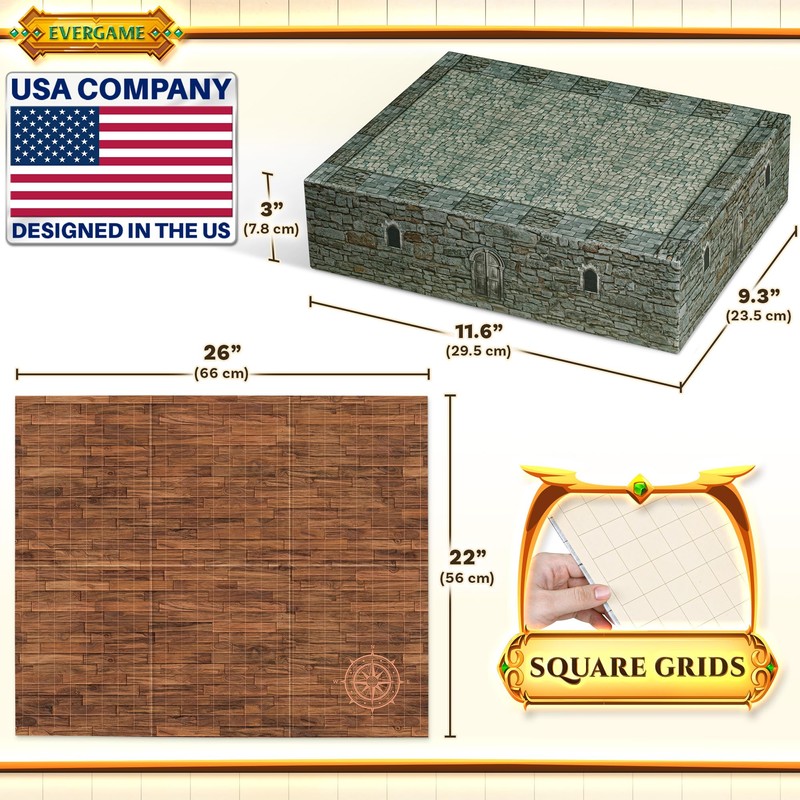 10 DND Game Mats and a lot More - Includes