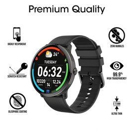 Youniker 6 Pack S61 1.39" Watch Screen Protector Film Compatible with SWGOTA 1.39 inch Smartwatch S61 Screen Protectors Foils Cover Crystal Clear HD Anti-Scratch Anti-Fingerprint
