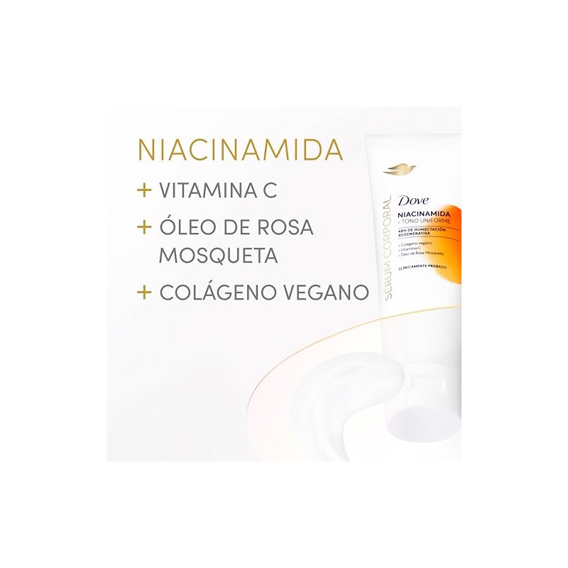 DOVE Srum Corporal en Crema Tono Uniforme con Niacinamida que