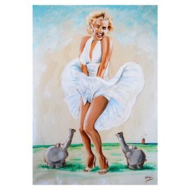 modern times Ottifant Productions GmbH Postcards Set of 10 A6 Design "Ostfriesischer Föhn" [German Language]