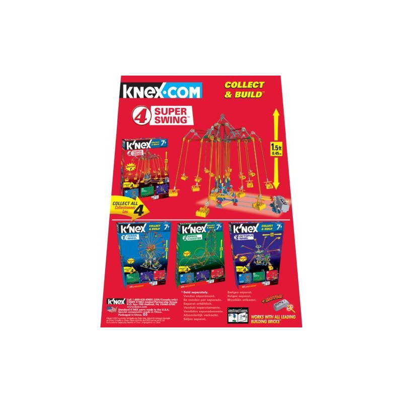 K'nex Amusement Park Series Super Swing
