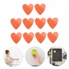Operitacx 30x2.2mm Love Refrigerator Magnets 10pcs Pack Heart Stickers for