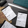 Feifeiya 6 Pcs Pilot Accessories Flight Pad VFR Notepad Pilot