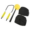 Ice Fishing Spoon Ice Picks Knee Pads Set Winter Outdoor