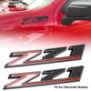 2PCS Black & Red 2019-2023 Silverado Z71 Emblem Badge 84632695