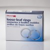 OfficemateOIC Looseleaf Rings, 1 Inch, 100 per Box (99701)