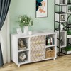 LITTLE TREE 2 Drawer File Cabinet Large Mobile Lateral Filing
