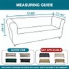 Turquoize Stretch Chesterfield Sofa Covers for Living Room Soft Sofa