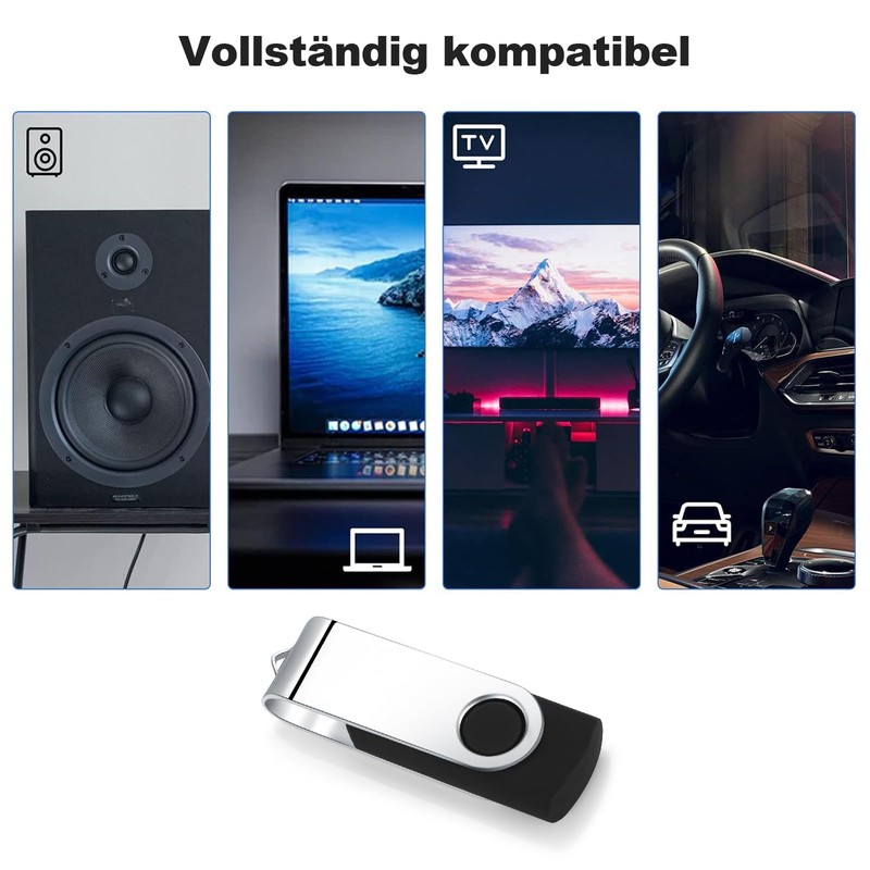 SRVR USB Stick 4 GB Pack of 10 Memory Stick