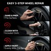 Wheel Scratch Fix® Gloss Black Touch Up Paint for Cars