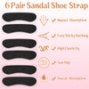 Cutecrop 6 Pair Sandal Shoe Strap Extender Heel Sandal Strap