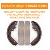 EXPPOWER Rear Brake Drum Shoes Set for 2005-2006 Honda CR-V