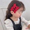 Red Hair Bow Clips for Girls Bows Hair Clip Bowknot