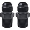 SYKRSS Straight 8AN Male Flare to 3/8" NPT Pipe Adapter