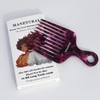 MANETURAL 14MX Long-Tooth Comb/Afro Hair Lift Combs for Women's Curls