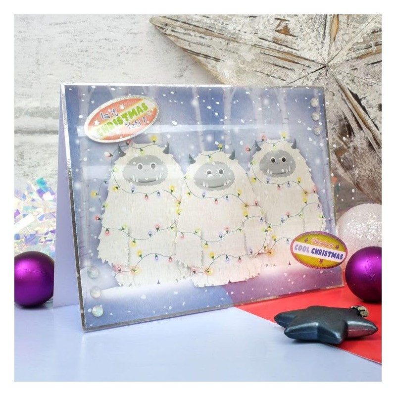 Hunkydory Crafts LFA191 - Snowfall - Foiled Acetate Sheets -