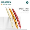MR.GREEN Curve Handle Eyebrows Tweezers Professional Fine Hairs Removal Puller