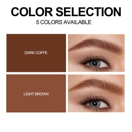 Anglicolor Eyebrow Pencil, Liquid Eyebrow Pencil with Micro Fork Tip, Durable Microblading Eyebrow Pencil, Smudge-proof Eyebrow Pencil for Creating (03)