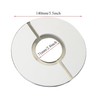 PZRT 2pcs Wall Split Flange, Stainless Steel Round Escutcheon Plate