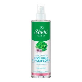 Sheló Nabel tónico lechuga & pasiflora, equilibra y suaviza piel grasa