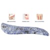 Portable Gua Sha Board Blue Jade Stone Facial Gua Sha