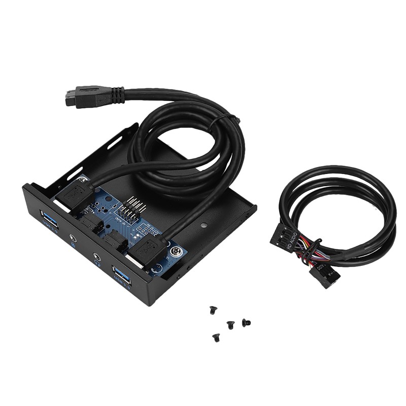 USB3.0 AUDIO Floppy Front Panel 3.5inch 2 USB3.0 Interfaces with