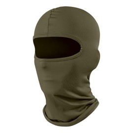 2THESTARS Ski Mask Balaclava with High Elasticity, Shiesty Mask, Quick-Dry Fabric, Suitable for All Seasons, Windproof Sun Protection for Motorcycle Riding, Unisex, One Size Fits All - Green
