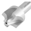 Accusize Industrial Tools Hss Corner Roudning End Mill, 1/4'' Radius,