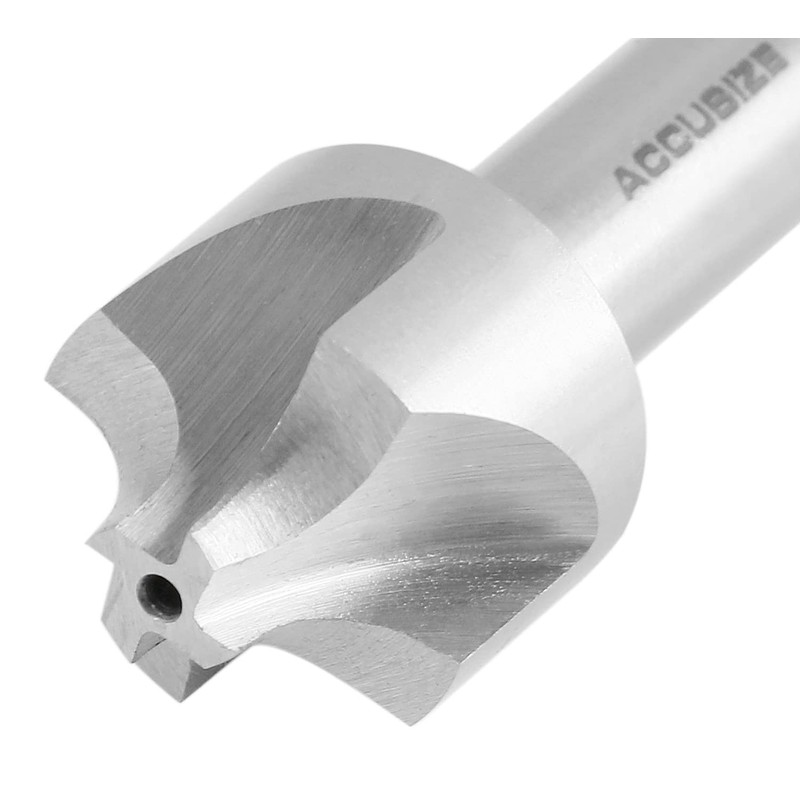 Accusize Industrial Tools Hss Corner Roudning End Mill, 1/4'' Radius,