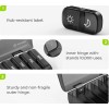 AUVON XL Pill Organizer 7-Day AM PM Box – Large