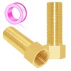 Joywayus 1/2" Female × 1/2" Male Brass 2.76inch (70mm）Length Extension
