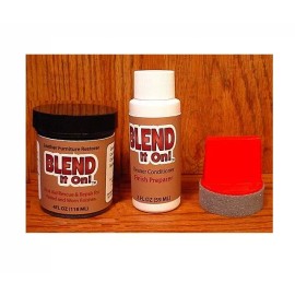 wood-n-stuff.com GM Beige 4 oz. KIT Blend It On TM Leather Furniture Refinish We are the Original