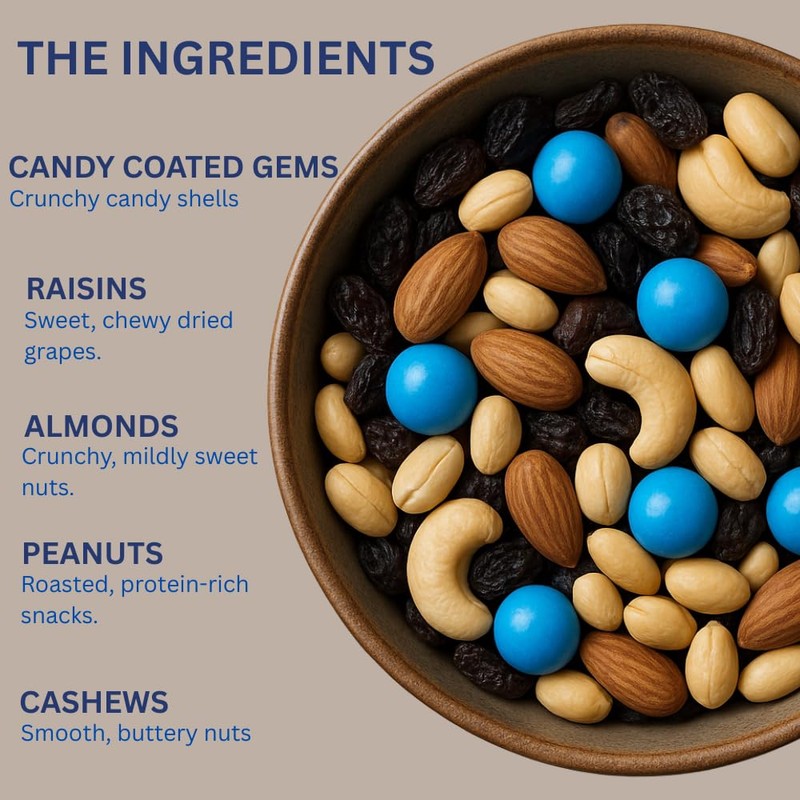 Platinum Mountain Trail Mix – Sweet & Crunchy Snack with