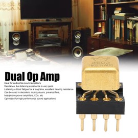 Dual Op Amp, ss3602 Replacement HiFi Amplifier Board, Grade Sound Amplifiers, for MUSIKVEREIN 3602 Dual Op Amp, Used in Decoder, Music Player, Preamplifier, Headphone Power Amp,
