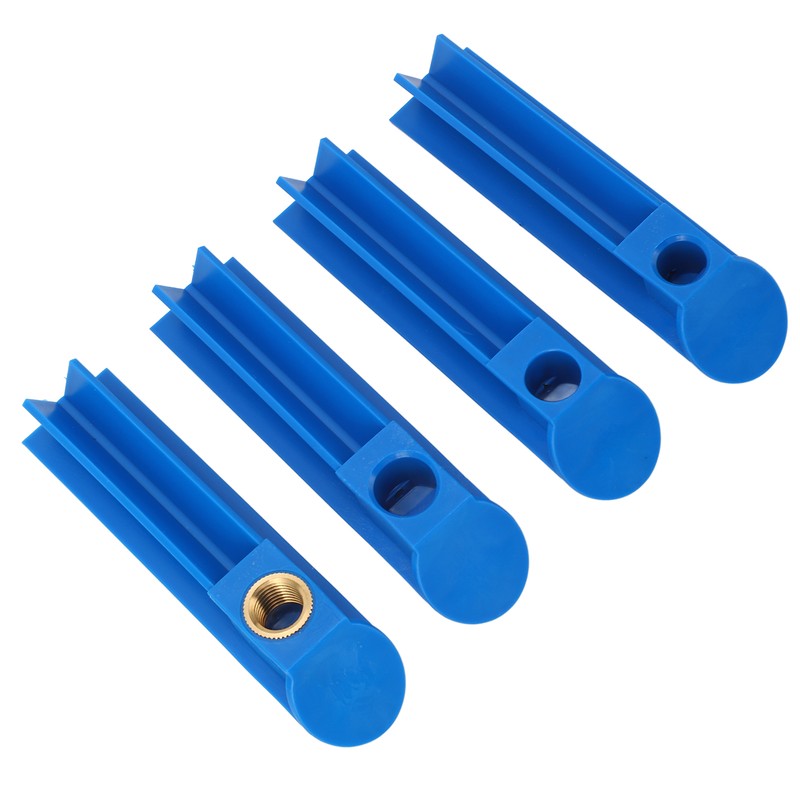 4PCS Fuel Injector Nozzle Flush Cleaner Adapter Universal Cleaning Tool
