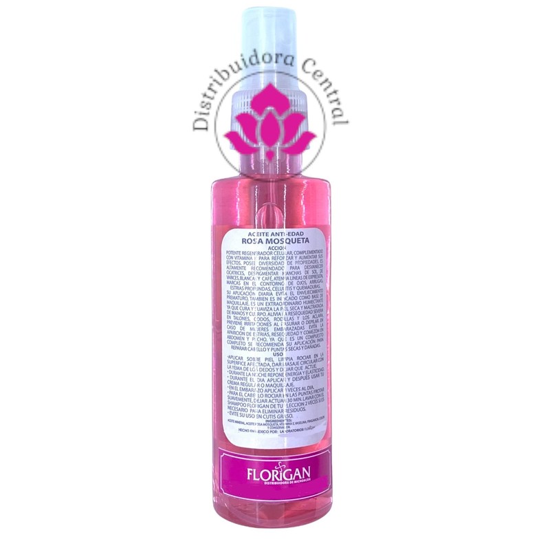 Aceite Rosa Mosqueta Anti-Edad con Vitamina E Florigan® 125ml. (1