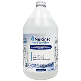 NuRinse NuRinse Liquid Hand Sanitizer - One Gallon Medical Grade, 80% Alcohol (128 fl oz) - Made in USA……