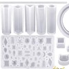 83Pcs Epoxy Jewelry Making Kit Soft Silicone Tear Resistant Widely