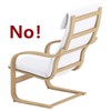 The Pello Replacement Cover Made Compatible with IKEA Pello Chair