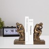 Cool Bookends Gold Decorative Unique Book Ends Book Stopper The