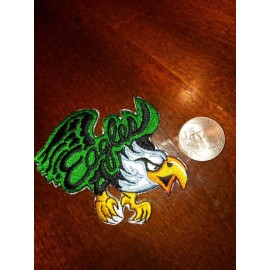 Unbranded Eagles Embroidered- Iron On Patch 3" x 2.5"