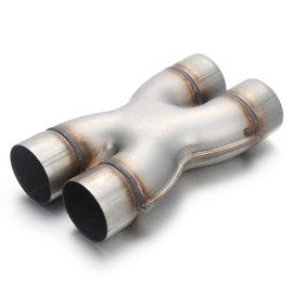 LCGP 3 Inch Inlet X Pipe,Universal Stainless Steel Diesel X-Pipe