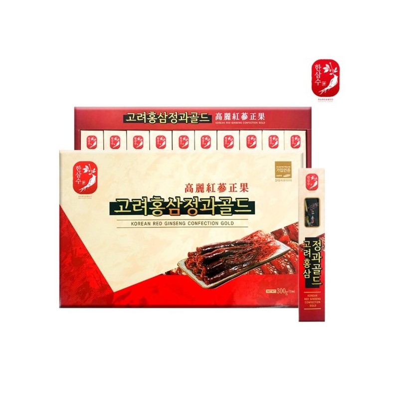 고려 홍삼정과 30G X 10포 명절선물 홍삼선물 추석선물 Koreas Red