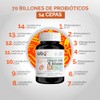 Probioticos 70 Billones de 14 Cepas Prebioticos Inulina de Agave